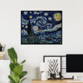 Hubble Sterrennacht (29,3 x 24 inch) Poster (Thuiskantoor)