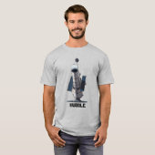 Hubble-telescoop astronomie t-shirt (Voorkant volledig)