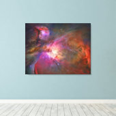 HUBBLE TELESCOOP "Orion Nebula" OP CANVAS Gift Afdruk (Insitu (Houten vloer))