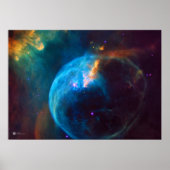 Hubble Telescope: Bubble Nebula (2016), NGC 7635 Poster (Voorkant)