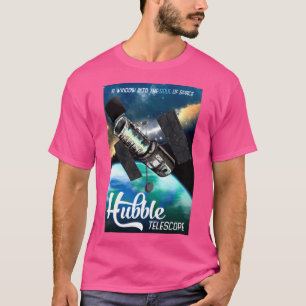 Hubble Telescope Ruimtevaart Poster T-shirt