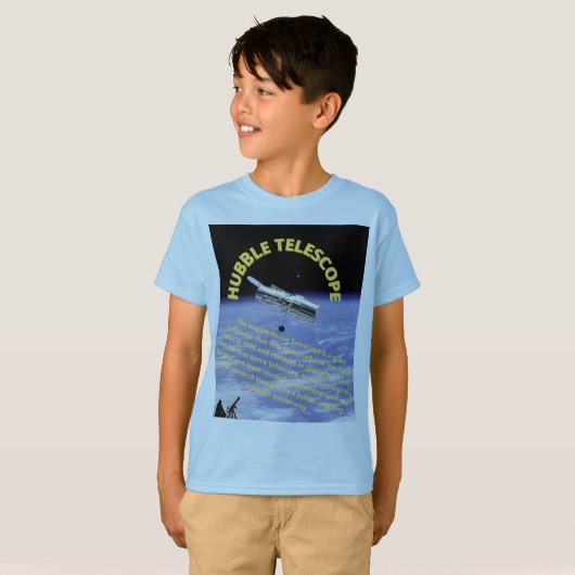 Hubble Telescope T-shirt (Voorkant volledig)