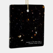 Hubble Telescope Ultra Deep Field Fotokerstmis Keramisch Ornament (Rechts)