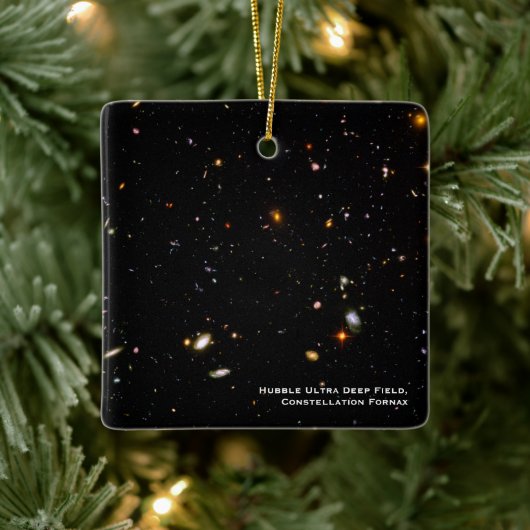 Hubble Telescope Ultra Deep Field Fotokerstmis Keramisch Ornament (Boom)