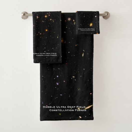 Hubble Telescope Ultra Deep Field Galaxies Foto Bad Handdoek (Insitu)