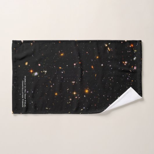 Hubble Telescope Ultra Deep Field Galaxies Foto Bad Handdoek (Handdoek)