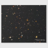Hubble Telescope Ultra Deep Field Galaxies Foto Cadeaupapier (Vlak)