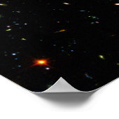 Hubble Telescope Ultra Deep Field Galaxies Foto Poster (Hoek)