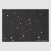 Hubble Telescope Ultra Deep Field Galaxies Foto Tissuepapier (Voorkant)