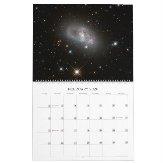 Hubble Uitzichten Calendar Kalender (Feb 2026)