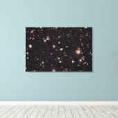 Hubble Ultra Deep Field 2012 Canvas Afdruk (Insitu (Houten vloer))