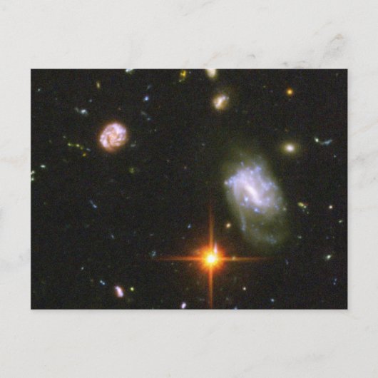 Hubble Ultra Deep Field Afbeelding Briefkaart (Voorkant)