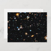 Hubble Ultra Deep Field Briefkaart (Voorkant / Achterkant)