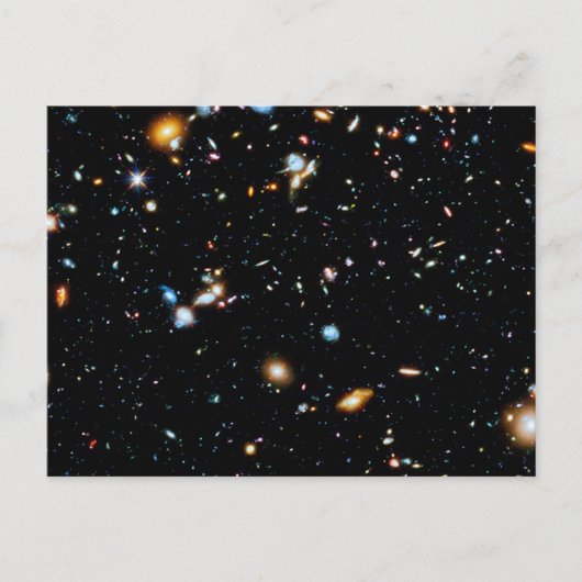Hubble Ultra Deep Field Briefkaart (Voorkant)