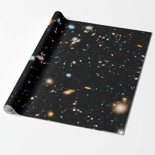 Hubble Ultra Deep Field Cadeaupapier (Uitgerold)