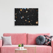 Hubble Ultra Deep Field Canvas Afdruk (Insitu (Woonkamer))