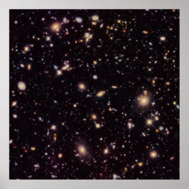 Hubble Ultra Deep Field (HUDF) 2012 [Afdrukken] Poster