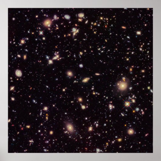 Hubble Ultra Deep Field (HUDF) 2012 [Afdrukken] Poster (Voorkant)