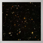 Hubble Ultra Deep Field (HUDF) [Afdrukken] Poster (Voorkant)