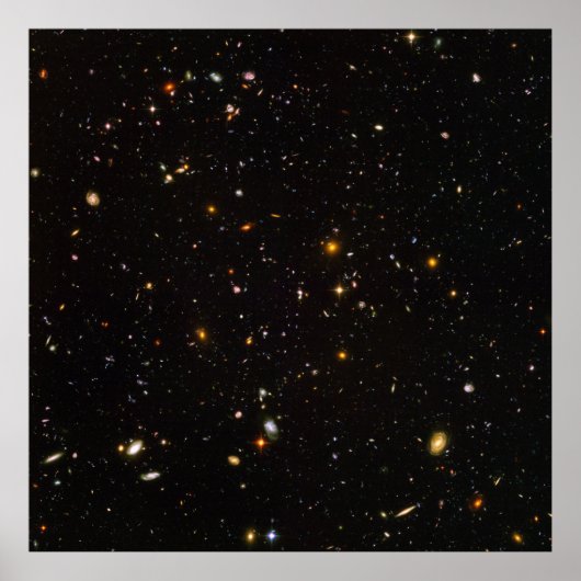 Hubble Ultra Deep Field (HUDF) [Afdrukken] Poster (Voorkant)