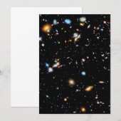 Hubble Ultra Deep Field Kaart (Voorkant / Achterkant)