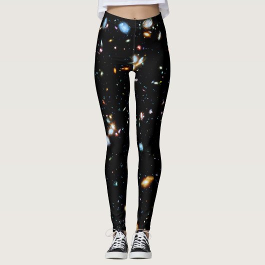 Hubble Ultra Deep Field Leggings (Voorkant)