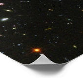 Hubble Ultra Deep Field Photo Poster (Hoek)