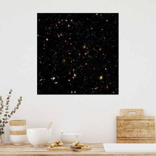 Hubble Ultra Deep Field Poster (Keuken)