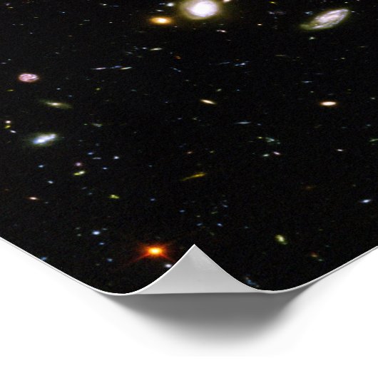 Hubble Ultra Deep Space Field Poster (Hoek)