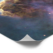 Hubble vangt uitzicht van "Mystic Mountain" vast Poster (Hoek)