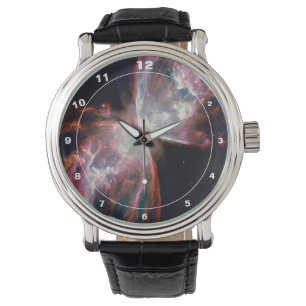 Hubble & vlindernevel - Buitenruimte (horloge) Horloge