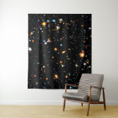 Hubble XDF Wall Tapestry Wandkleed (In situ)