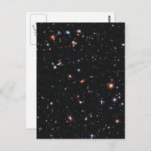Hubble Xtreme Deep Field Briefkaart (Voorkant / Achterkant)