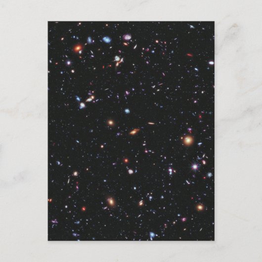 Hubble Xtreme Deep Field Briefkaart (Voorkant)