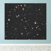 Hubble Xtreme Deep Field Canvas Afdruk (Insitu (Houten vloer))