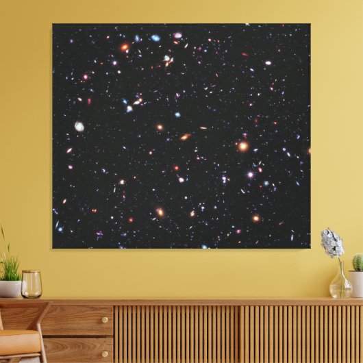 Hubble Xtreme Deep Field Canvas Afdruk (Insitu (Woonkamer))