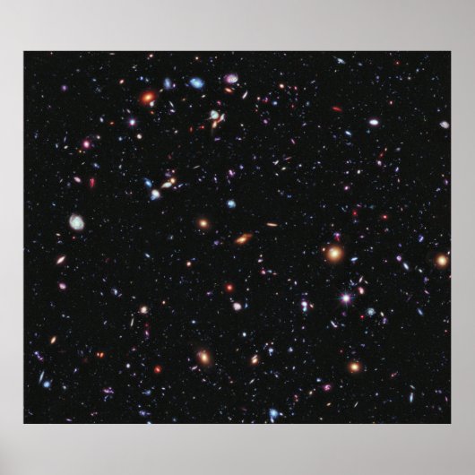 Hubble Xtreme Deep Field Poster (Voorkant)