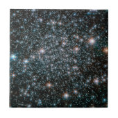 Hubble zware metalen sterren cluster tegeltje (Voorkant)