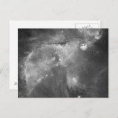 Hubble's Black and White Uitzicht of the Universe Briefkaart (Voorkant / Achterkant)