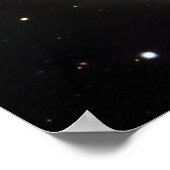 Hubble's grootste galaxy-portret poster (Hoek)
