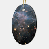 Hubble's 'Mystic Mountain' - Deep Space Keramisch Ornament (Links)