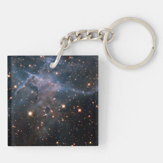 Hubble's 'Mystic Mountain' - Deep Space Sleutelhanger (Achterkant)