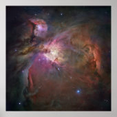 Hubble's Sharpest Uitzicht van de Orion Nebula Poster (Voorkant)