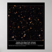 HubbleUltraDeepFieldInfrarood-2004-07b Poster (Voorkant)