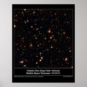 HubbleUltraDeepFieldInfrarood-2004-07b Poster