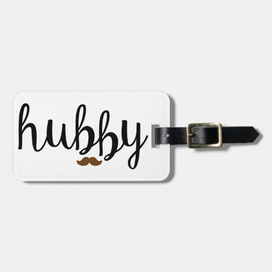 Hubby Bagagelabel (Voorkant horizontaal)