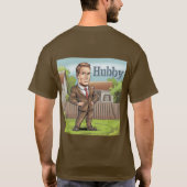Hubby Brown T-Shirt (Achterkant)