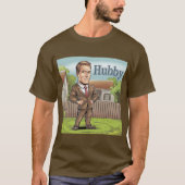 Hubby Brown T-Shirt (Voorkant)