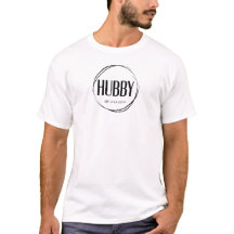 Hubby Bruiloft en Jubileum T-Shirt