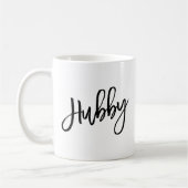 Hubby Brush Typografie Mok (Links)